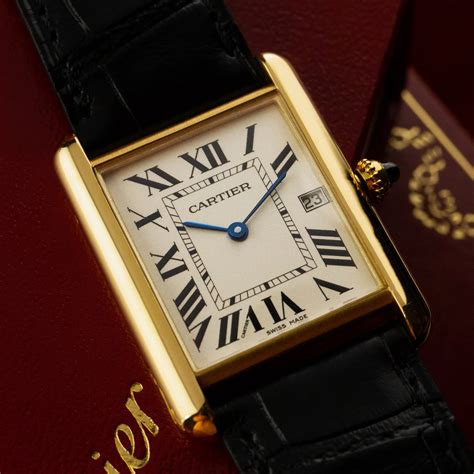 cartier full tank watch.